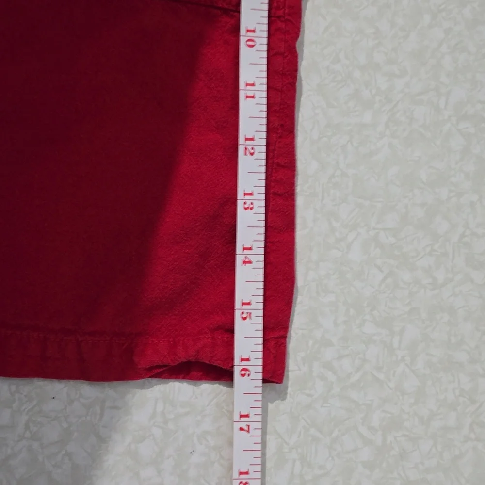 Basic Editions Red Shorts Size Small - Picture 8 of 9